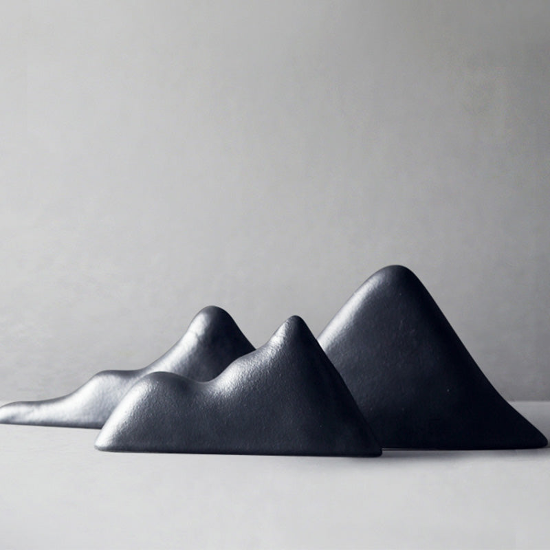 Décoration Jardin Zen en Céramique | Rochers Décoratifs pour Méditation
