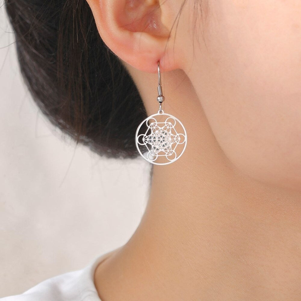 Boucles d'Oreilles Métatron