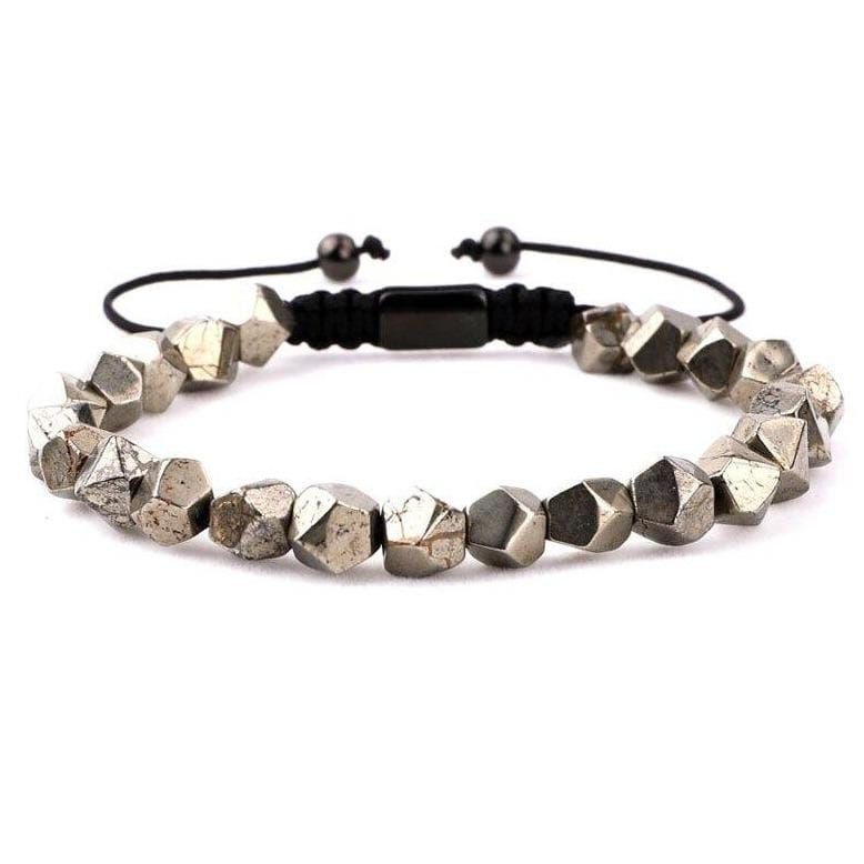 Bracelet Cordon Luxe Homme en Perle