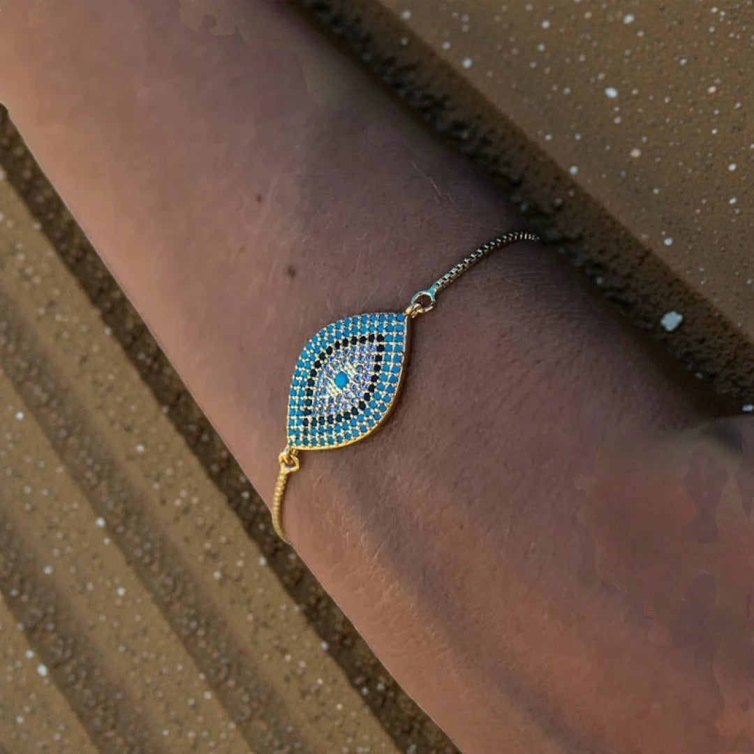 Bracelet Oeil Bleu - Protection du Mauvais Œil