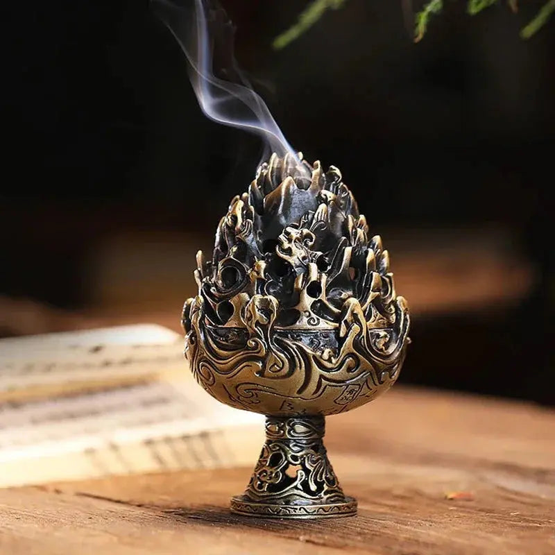 Brûleur d’Encens Boshan Antique, Héritage Historique & Élégance Intemporelle