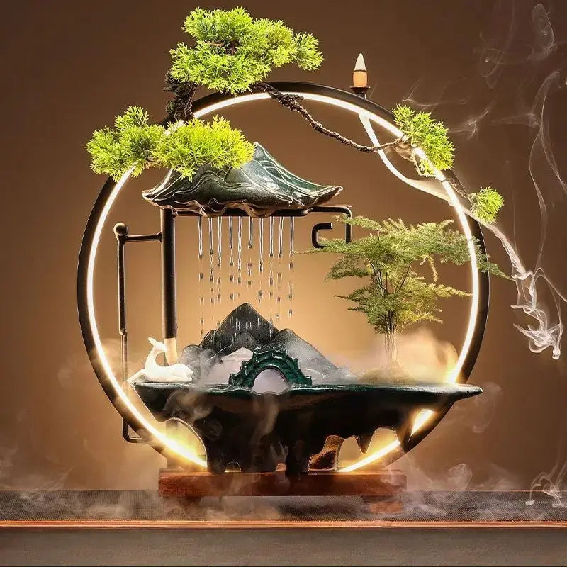Aube Sylvestre · Fontaine d’Encens LED Naturelle
