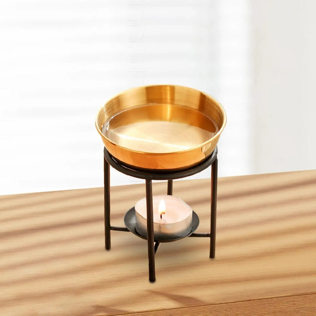 Silence d’Acier Diffuseur à Chaleur Douce Contemporain