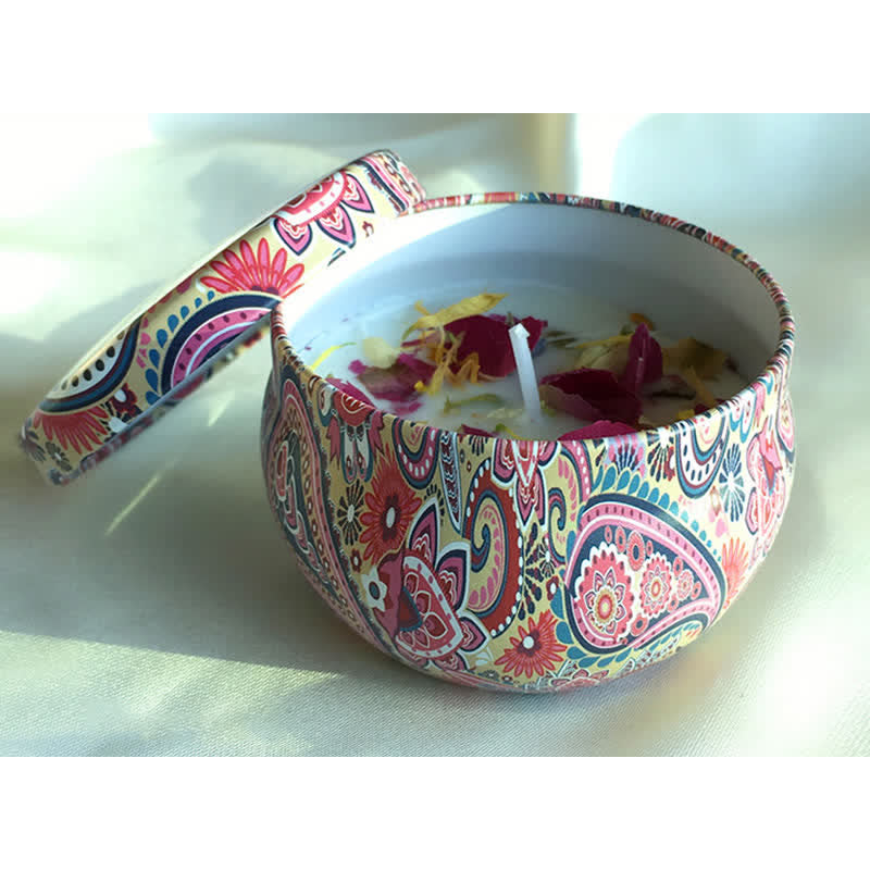 Bougie Spirituelle en Cire de Soja pour Méditation et Rituels