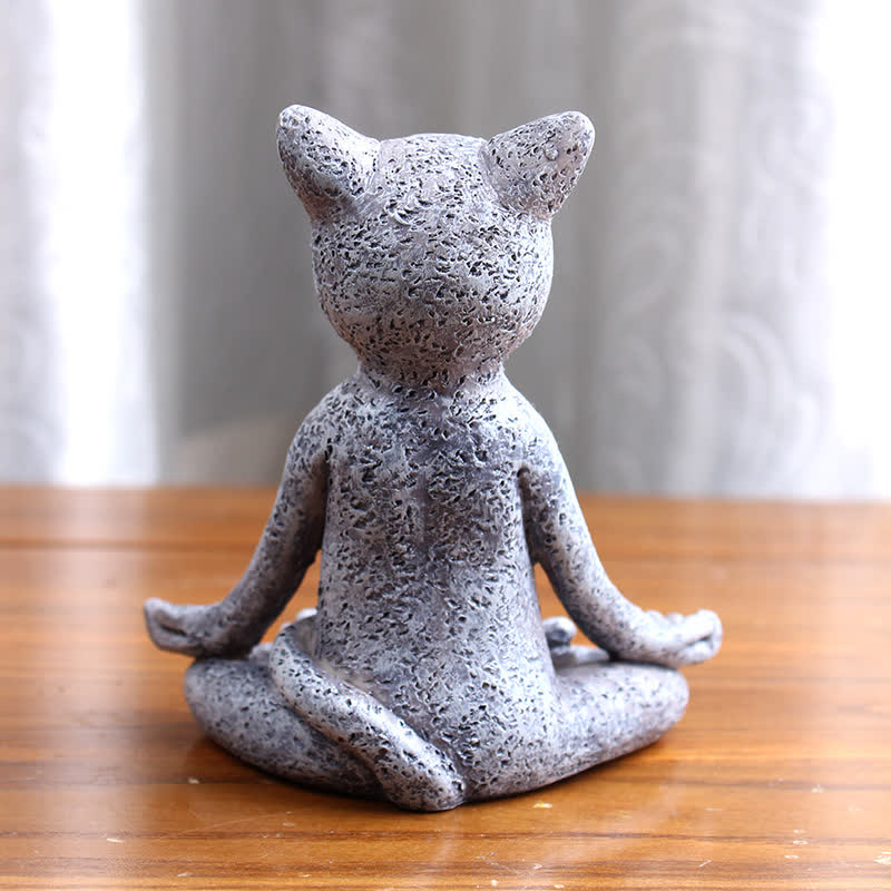 Zen Chien Chat Grenouille Méditant