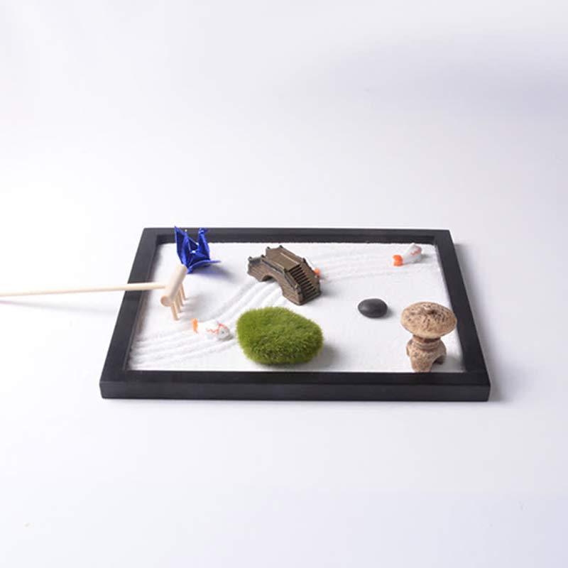 Décoration Poisson Koi Zen pour Jardin de Méditation | Sculpture 21,5 cm