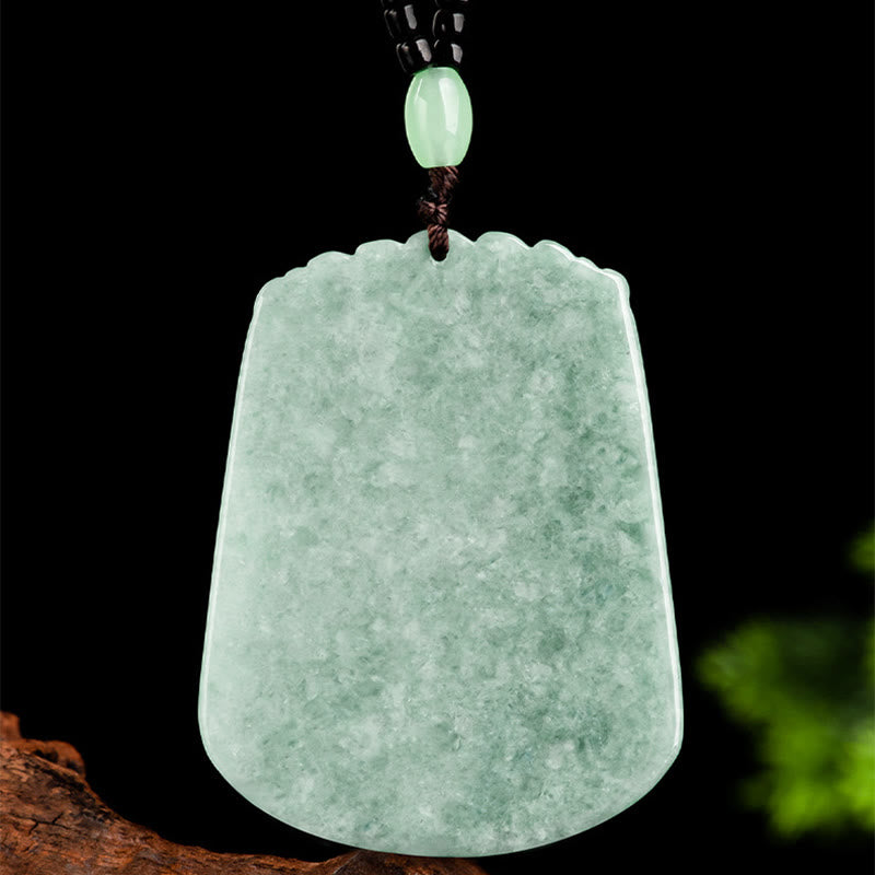 Collier Dragon du Zodiaque Chinois en Jade Naturel