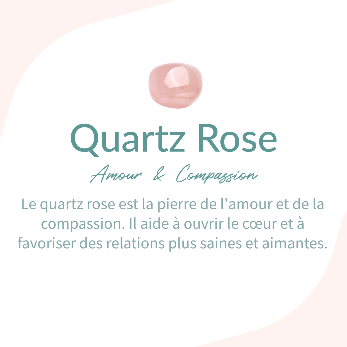 Collier Mala Ethnique en Turquoise, Amazonite, Quartz Rose & Rhodonite
