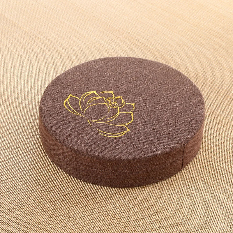 Coussin de Méditation “Fleur de Lotus” – Assise Confortable & Mobilité Zen