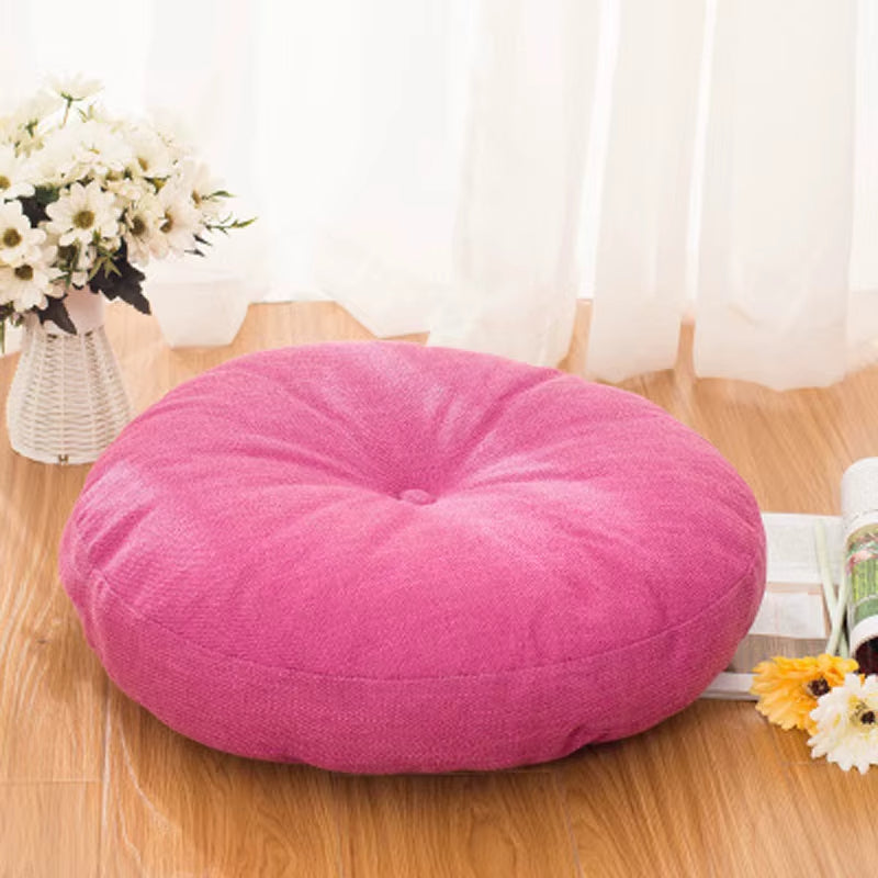 Zafu Rond Épais – Coussin de Méditation Confort & Soutien