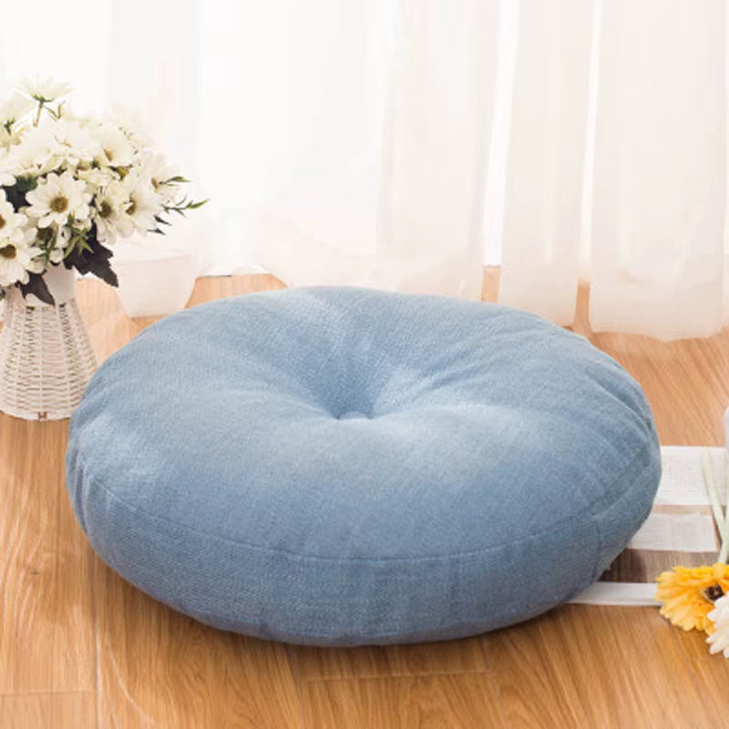 Zafu Rond Épais – Coussin de Méditation Confort & Soutien