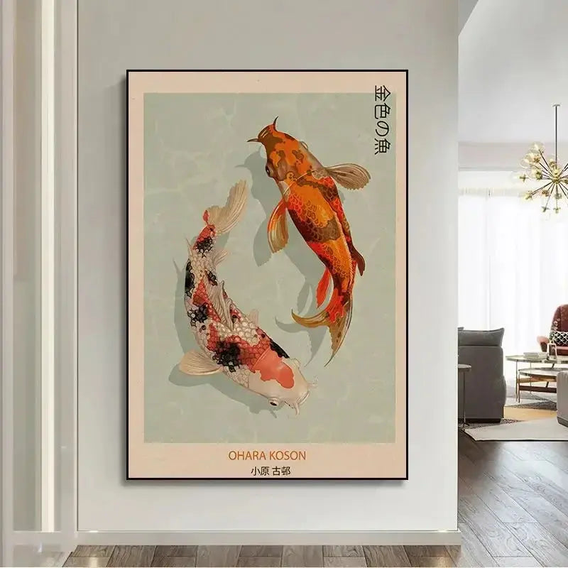 Affiche Japonaise Inspirée des Grands Maîtres de l’Estampe
