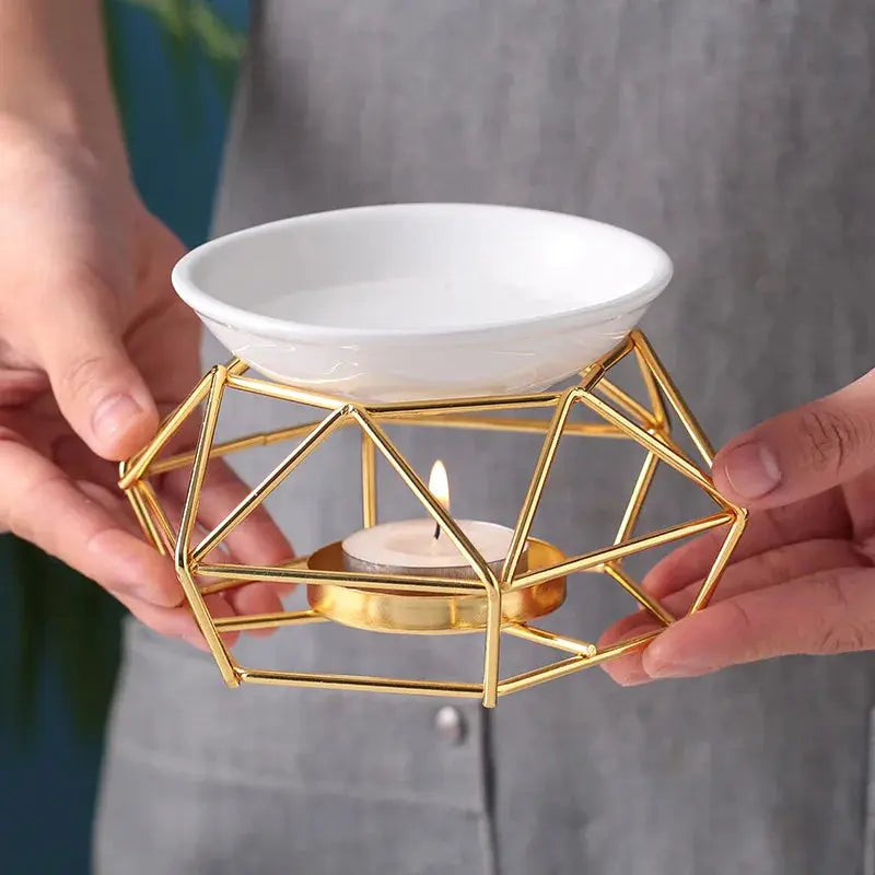 Ligne Sereine Diffuseur à Chaleur Douce Design Métallique