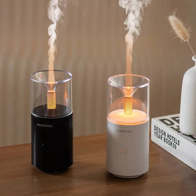 Diffuseur d’Huiles Essentielles Portable Effet Flamme
