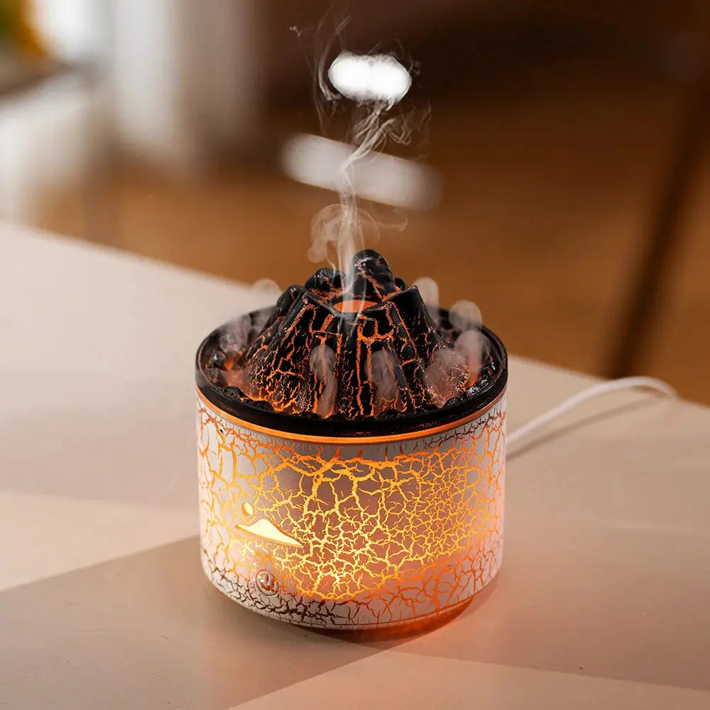 Diffuseur d’Huiles Essentielles Volcanique LED