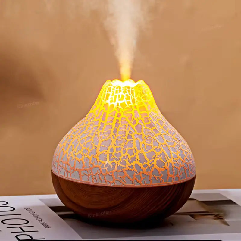 Diffuseur Décoratif Effet Volcan LED