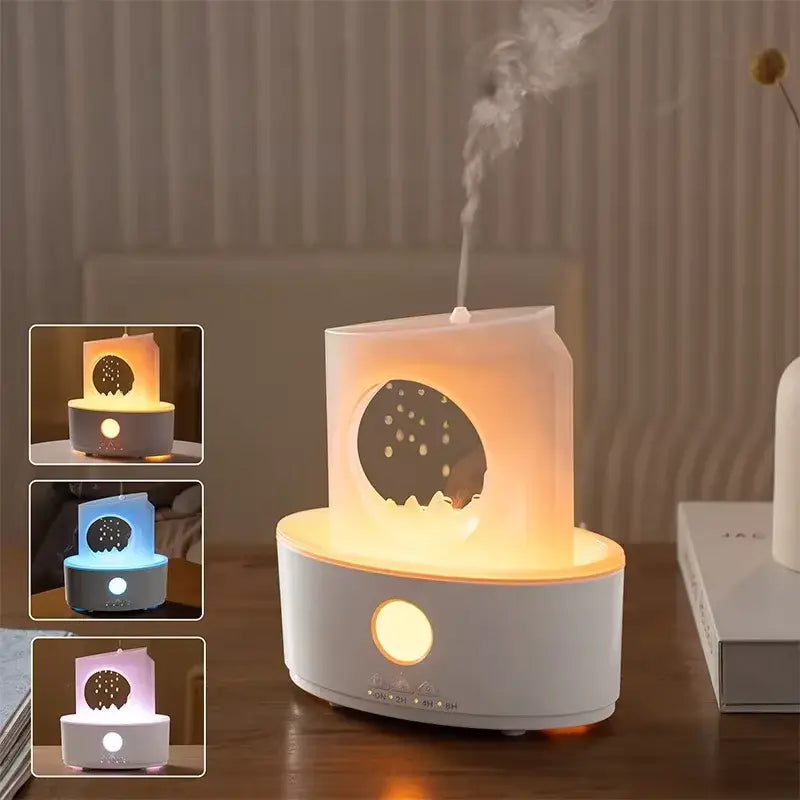 Diffuseur Ultrasonique Nuage Pluie LED Zen