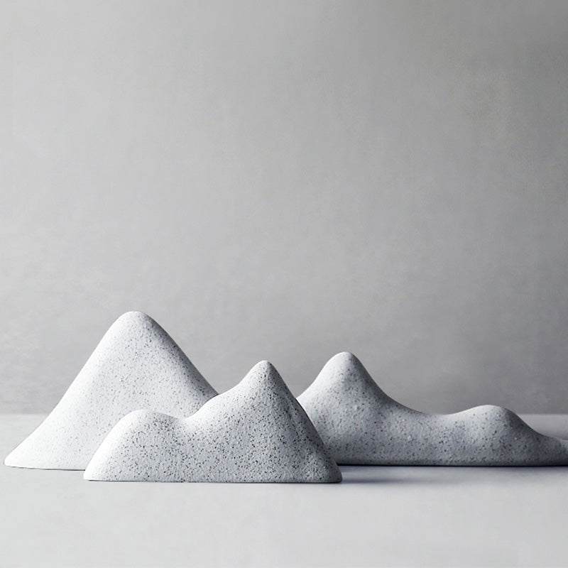 Décoration Jardin Zen en Céramique | Rochers Décoratifs pour Méditation