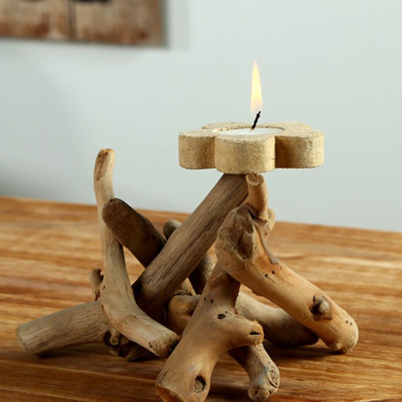 Peigne de Massage Relaxant en Bois de Santal Rouge et Vert