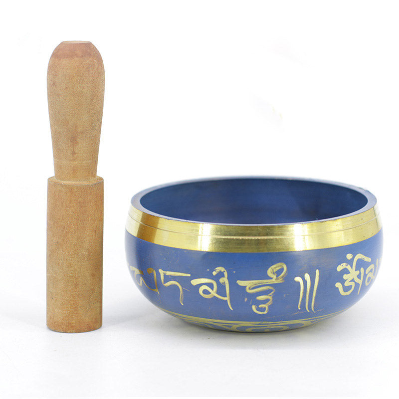 Bol Chantant Tibétain en Cuivre pour Méditation et Relaxation | 9,5 cm