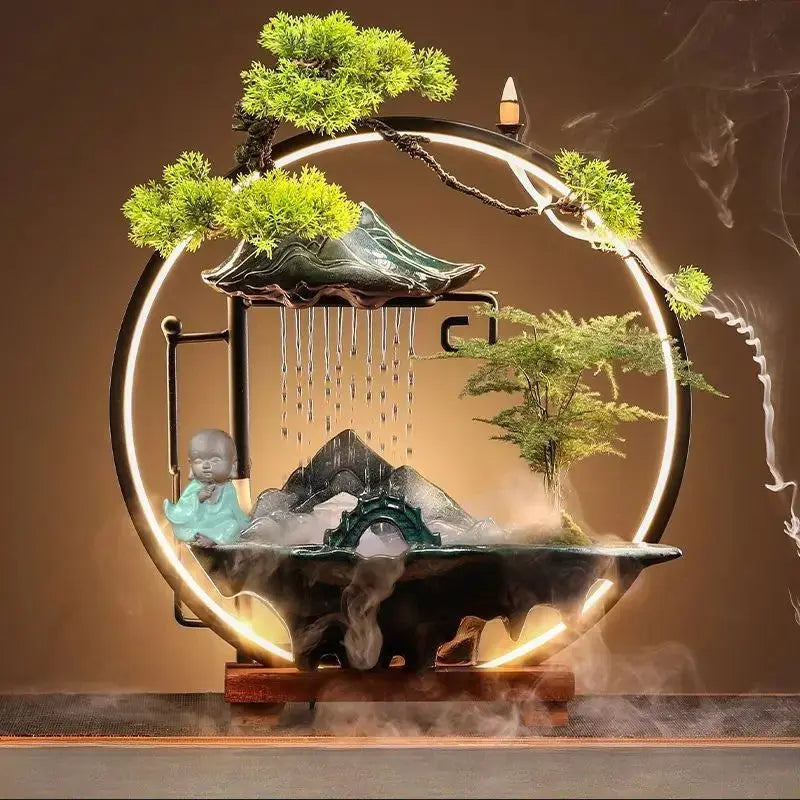 Aube Sylvestre · Fontaine d’Encens LED Naturelle