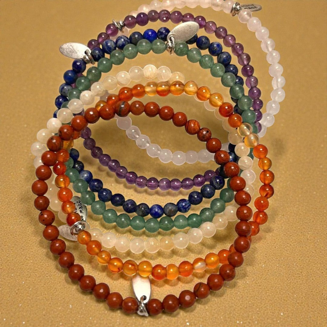 Ensemble Ouverture des 7 Chakras en Pierres Naturelles