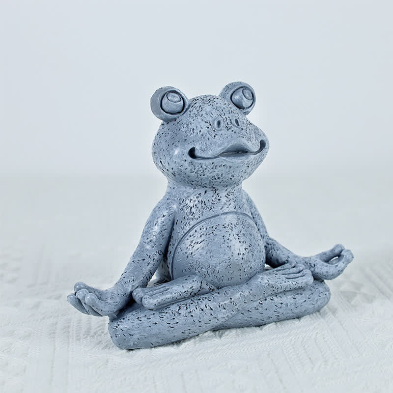 Zen Chien Chat Grenouille Méditant