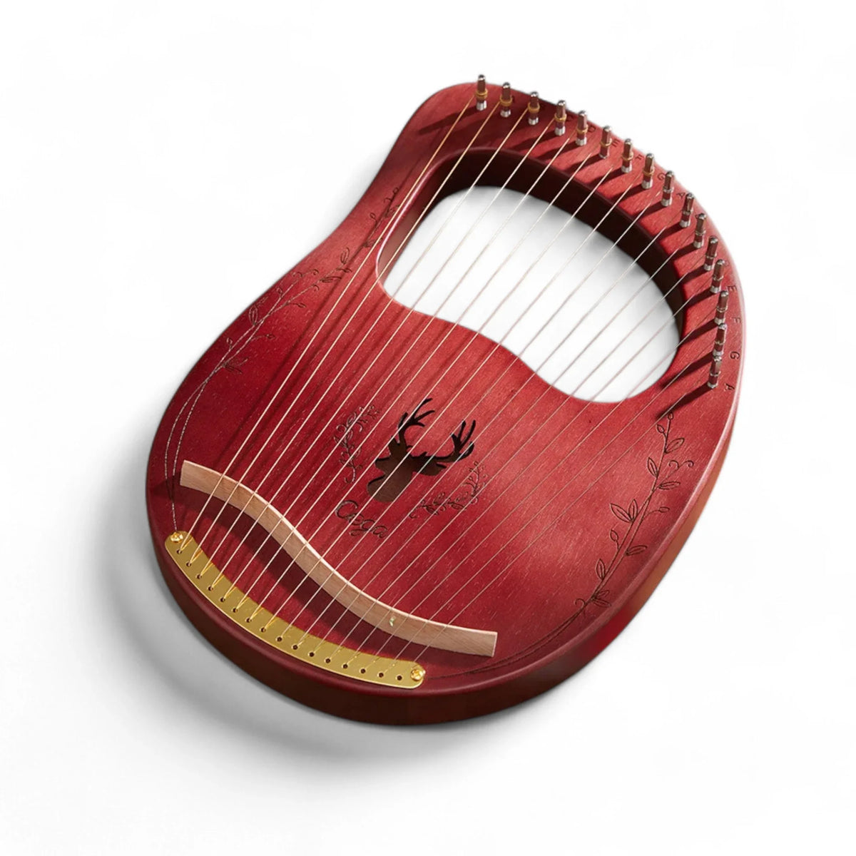 Harpe Lyre Acajou – 16 à 24 Cordes