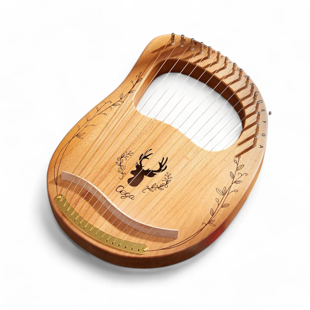Harpe Lyre Acajou – 16 à 24 Cordes