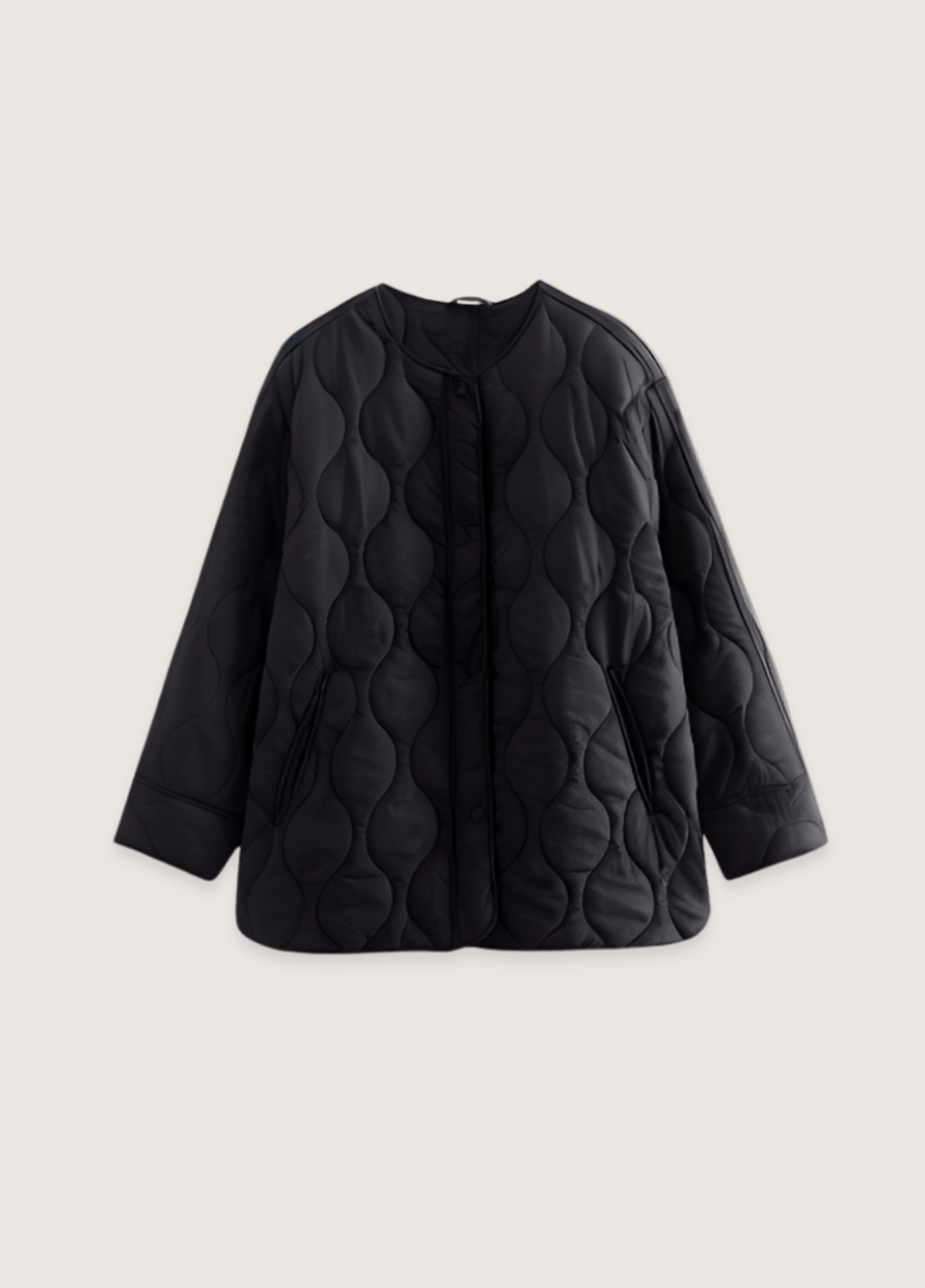 Veste kimono femme uni noir