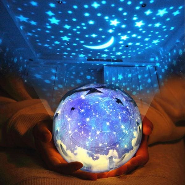 Lampe de Projection “Diamant Magique” – Lumière & Ambiance Féérique