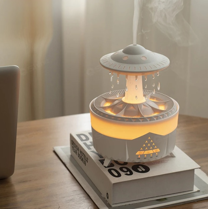Lampe Zen + Humidificateur d’air à gouttes d’eau — Lumière & Bien-être