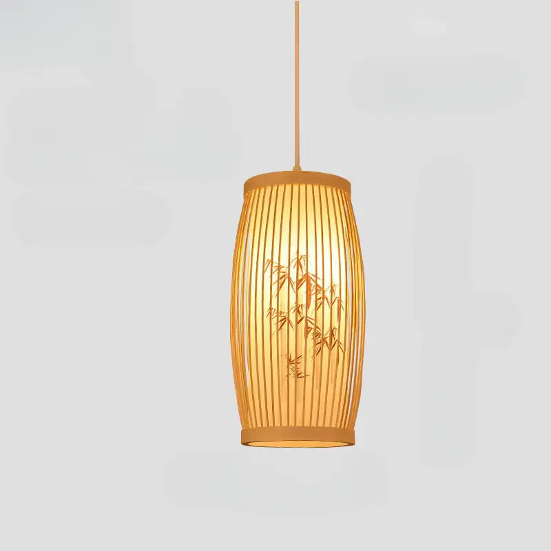 Lanterne Japonaise Traditionnelle en Bambou