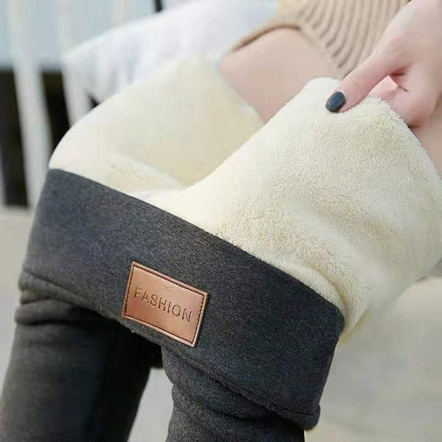 Legging d’Hiver Doublé Polaire Confort & Chaleur