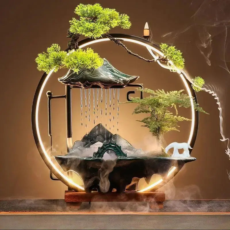 Aube Sylvestre · Fontaine d’Encens LED Naturelle