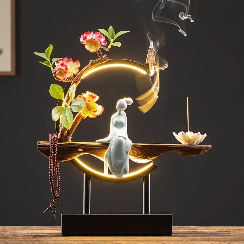 Accord Floral · Fontaine d’Encens LED Fleurie