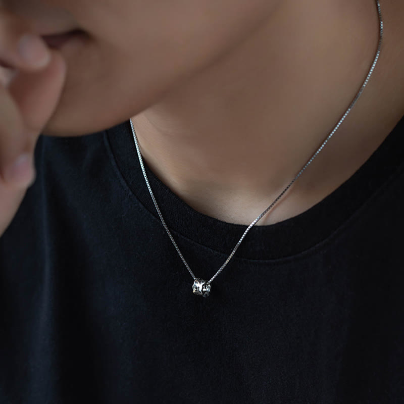 Collier Om Mani Padme Hum en Argent Sterling 925