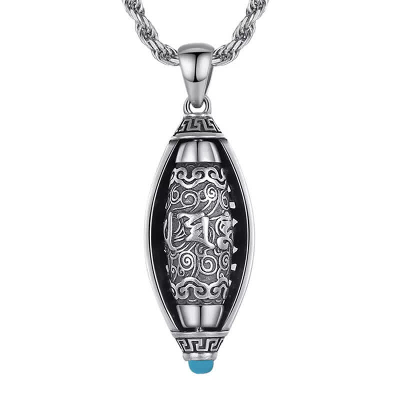 Collier Rotatif Om Mani Padme Hum en Cuivre