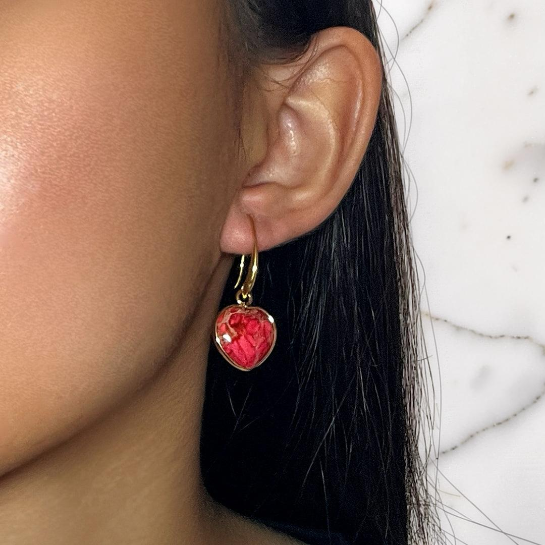 Boucles d’Oreilles Jaspe – Éclat Vital