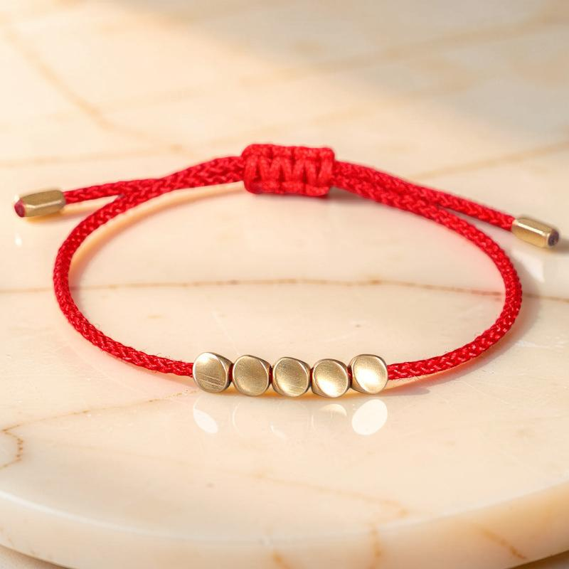 Bracelet Fil Rouge – Lumière et Protection