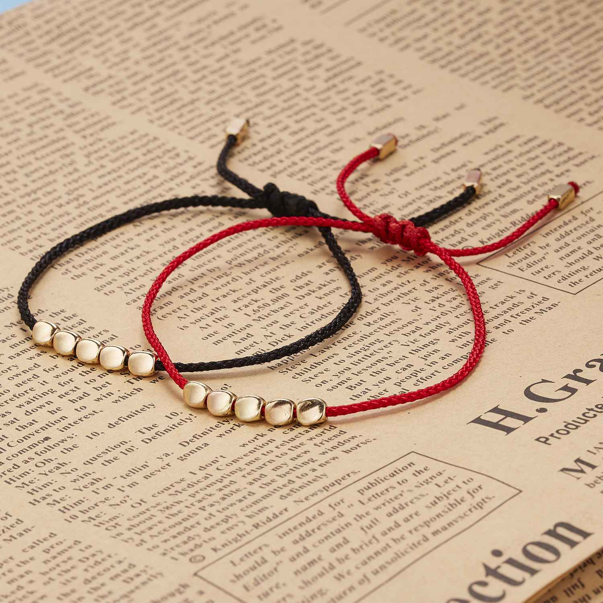 Bracelet Fil Rouge – Lumière et Protection
