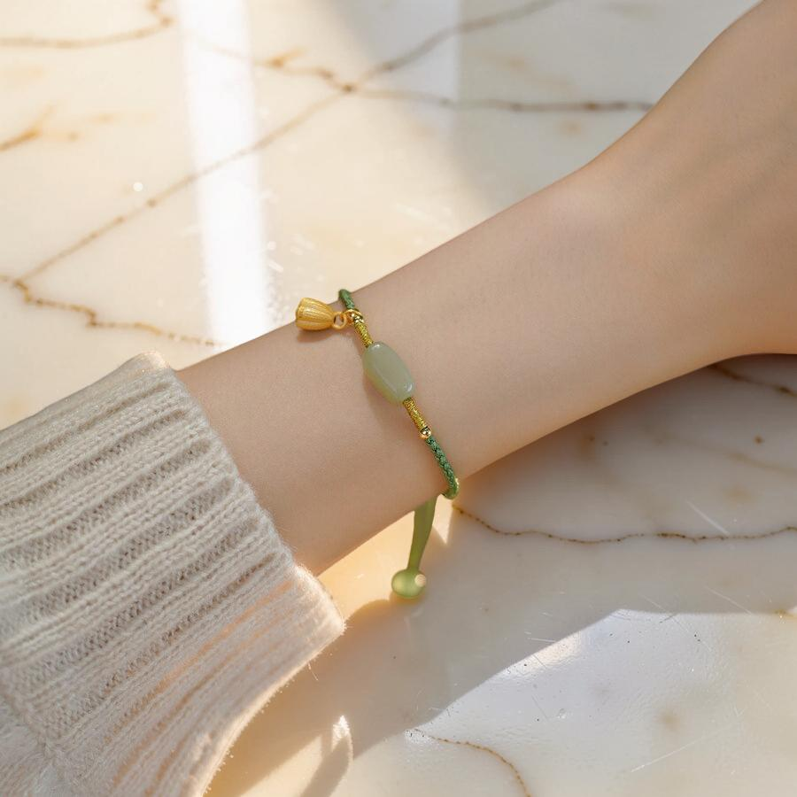 Bracelet Jade – Éveil Spirituel