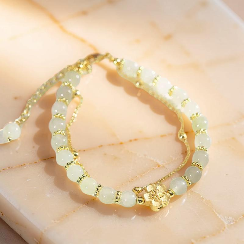 Bracelet Jade – Caresse de Sakura