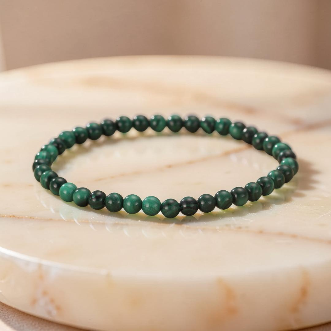 Bracelet Malachite – Force Végétale