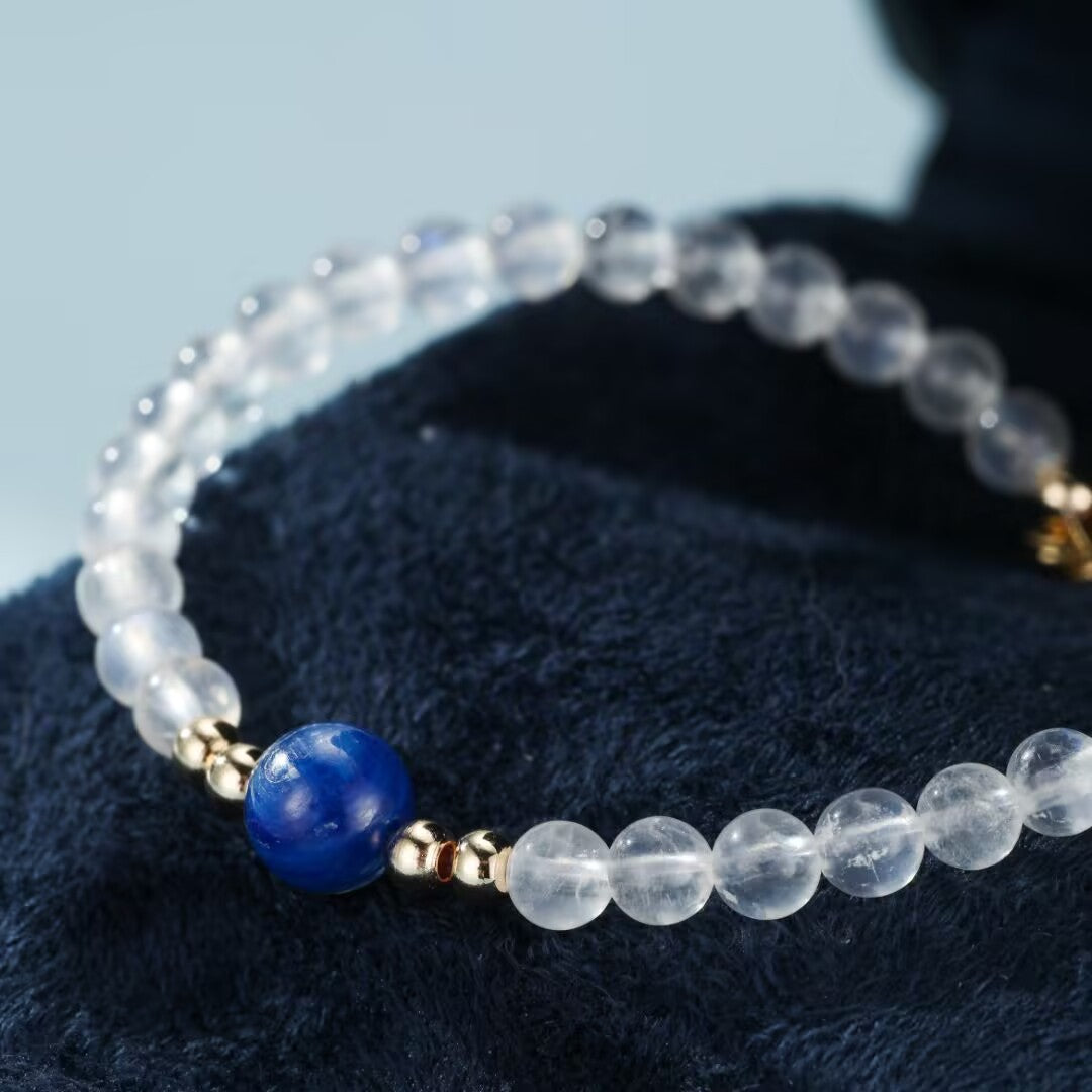 Bracelet Pierre de Lune – Voyage Stellaire