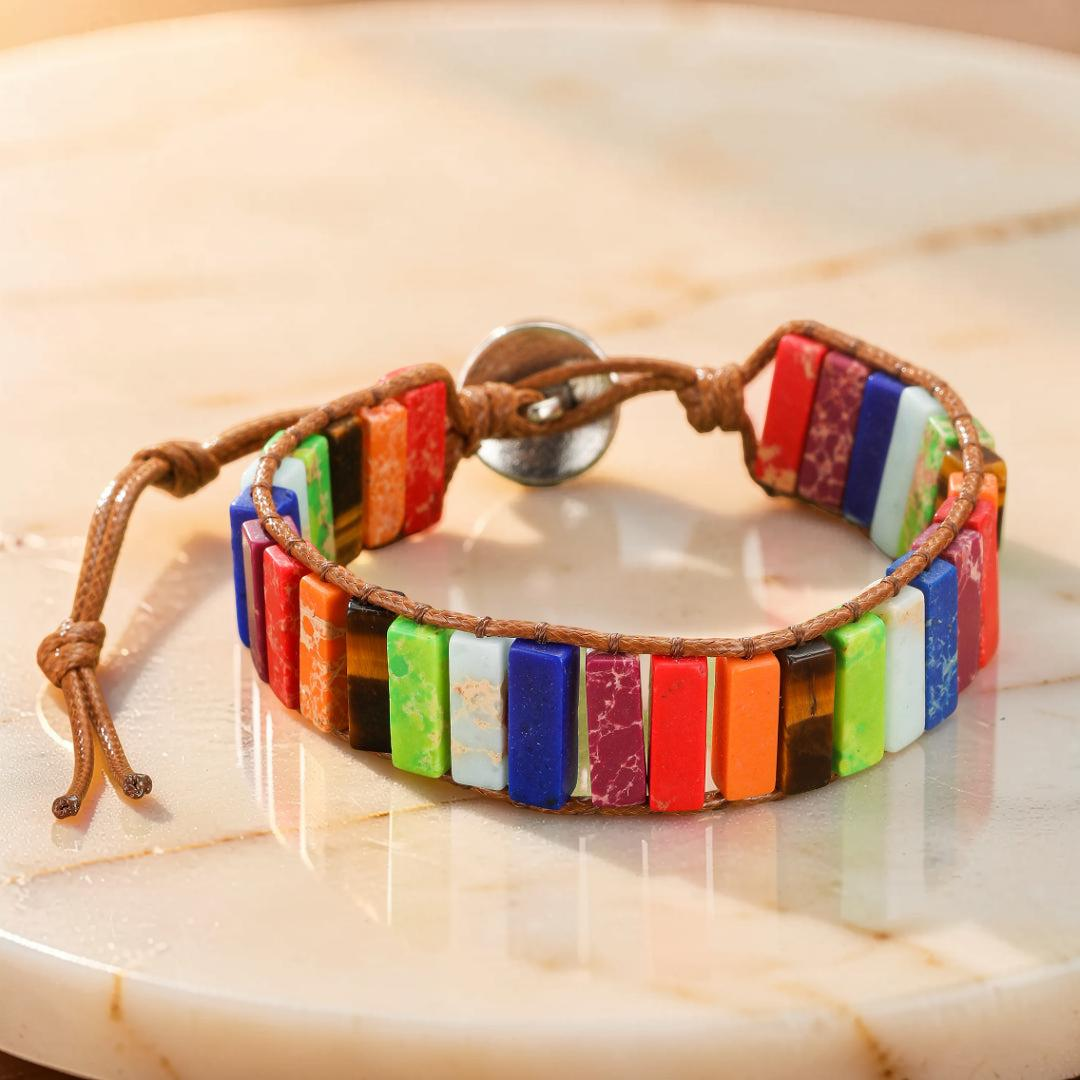 Bracelet Jaspe – Harmonie des Chakras
