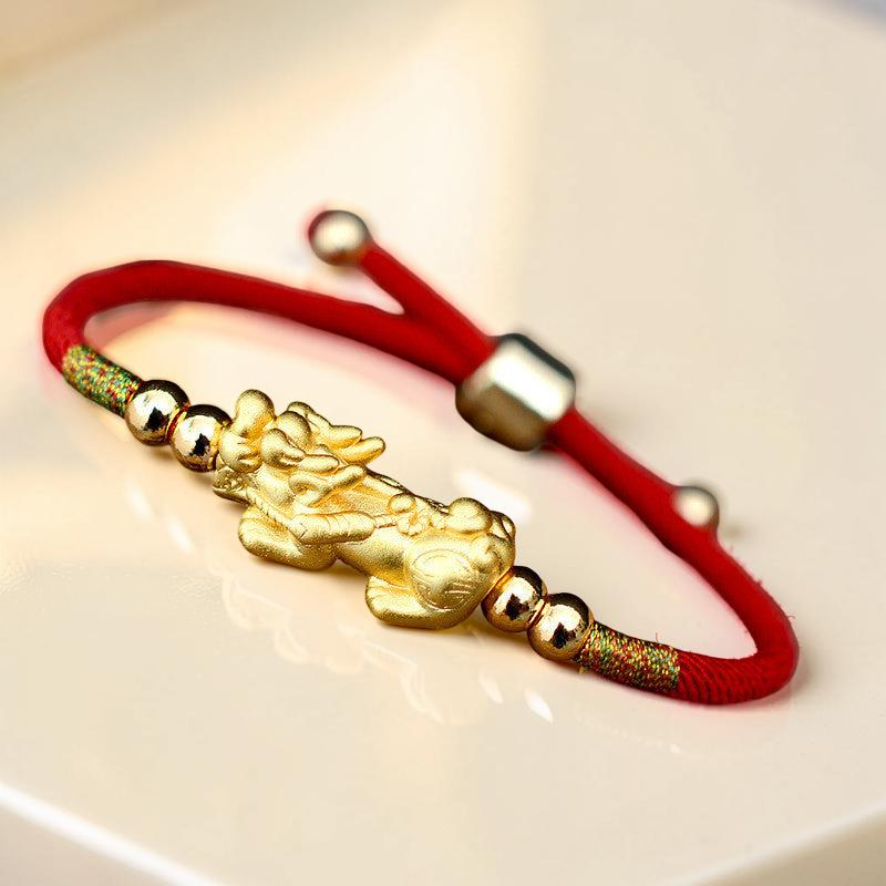 Bracelet Pi Xiu - Mythique, Fil Rouge
