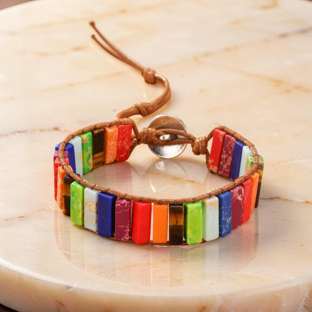 Bracelet Jaspe – Harmonie des Chakras