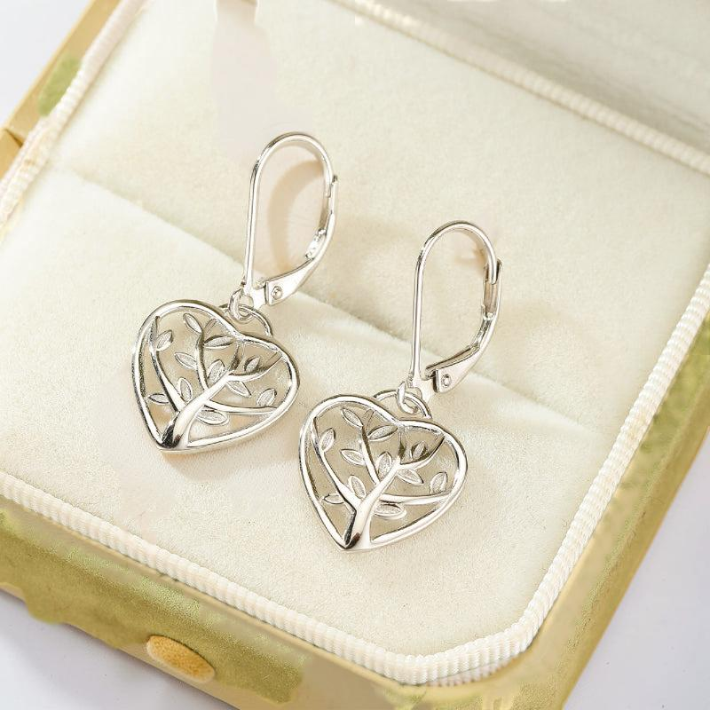 Boucles d'oreilles – Arbre de Vie, Argent 925