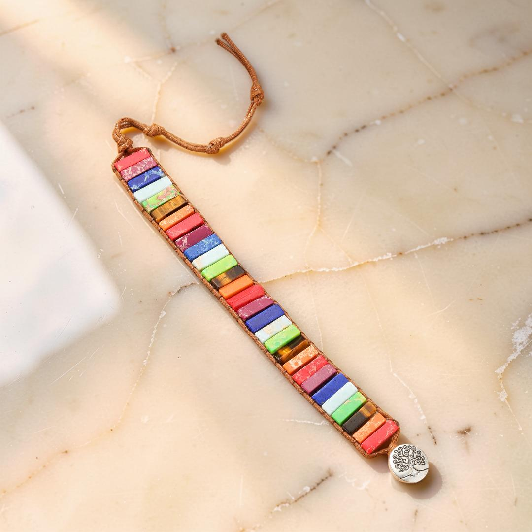 Bracelet Jaspe – Harmonie des Chakras